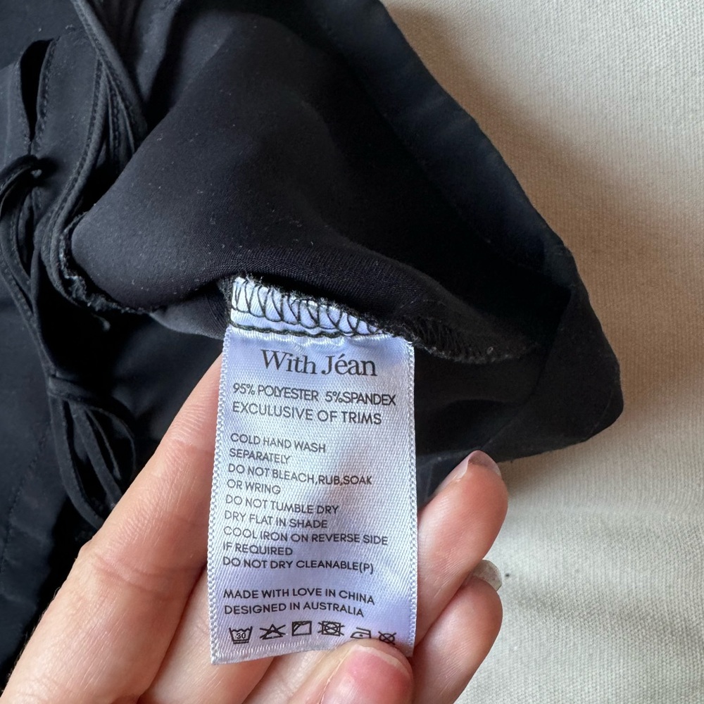 With Jean Valentina Mini Skirt in Black XS - Picture 5 of 7